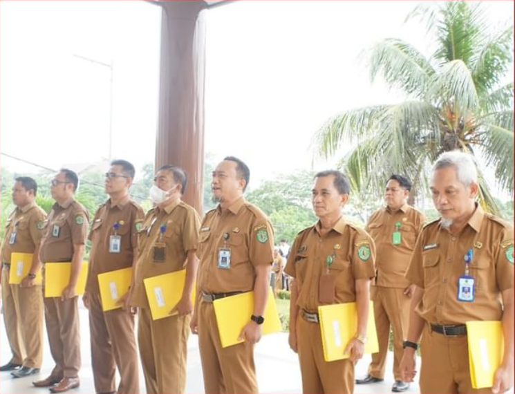 Apel Pagi di Lingkungan Dinas Perindagkop UKM Kaltim